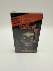 Faces Of Death VHS Vol. 5 Gorgon Video 1996 New Sealed - Foto 1 di 4