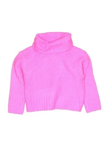 GB Girls Girls Pink Turtleneck Sweater 5 - Picture 1 of 2
