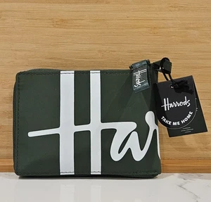 Bolso Shopper Plegable Harrods - Logo Verde Nuevo con Etiquetas - Imagen 1 de 6