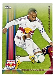 2013 Topps MLS Soccer #1 Thierry Henry NEW YORK RED BULLS 93 - Picture 1 of 2