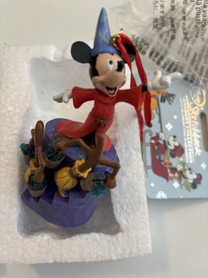 New 2015 Disney Store Sketchbook Christmas Ornament Fantasia Mickey Mouse - Image 1 of 4
