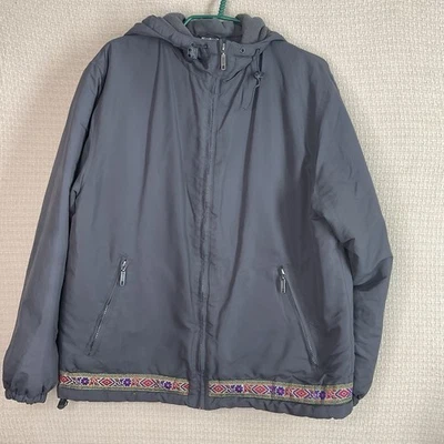 VTG Athletic Works Hand Stich Panama Mola Winter Jacket Unisex Adults Size S - Image 1 of 4