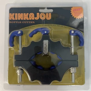 KINKAJOU BOTTLE GLASS CUTTER CRAFTS TURN BOTTLES INTO GLASSES VASES DECOR NEW - Picture 1 of 5