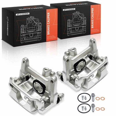 A-Premium 2Pcs Rear Side Brake Caliper with Bracket for Audi A4 17-20 A4 allroad - Image 1 of 4