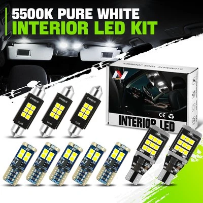 Светодиодные лампы для подсветки номерного знака купольные для салона Ford F-150 09-14 10 шт. - Изображение 1 из 4