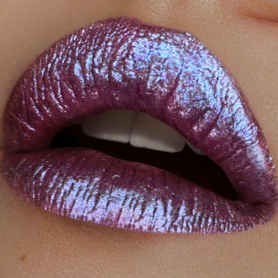 AUTHENTIC LIME CRIME DIAMOND CRUSHERS GEMINI MAROON DUOCHROME LIPSTICK COSMETICS - Image 1 of 4