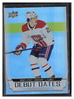 Cole Caufield 2022 23 Upper Deck Debut Dates Dd 18 Montreal Canadiens
