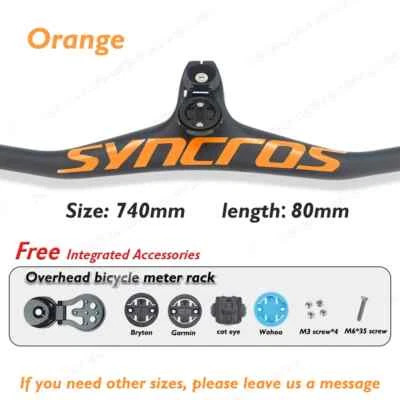 Carbon MTB Handlebar FRASER IC SL -17° Degree with Computer Stand Accessories - Image 1 of 4