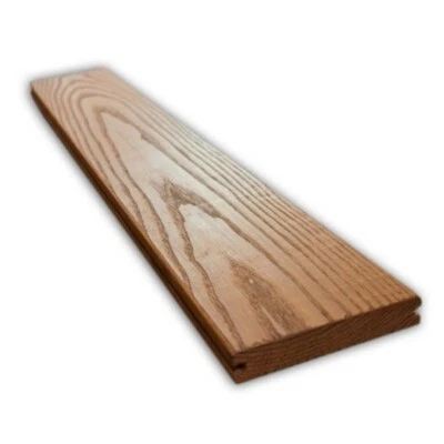 Terrassendielen Thermoesche Thermoholz Esche 20x130 mm 2,6-3 m Sortierung AA - Bild 1 von 4