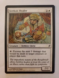MTG Magic The Gathering Card Kithkin Healer Creature Kithkin Cleric White Lorwyn - Picture 1 of 2