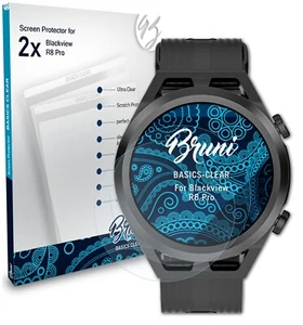 Bruni 2x Écran protecteur pour Blackview R8 Pro Protecteur d'écran - Photo 1 sur 4