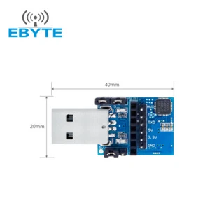 Ebyte E15-USB-T2 CP2102 UART USB to TTL 3.3V 5V Wireless Test Board Adapter - Picture 1 of 2
