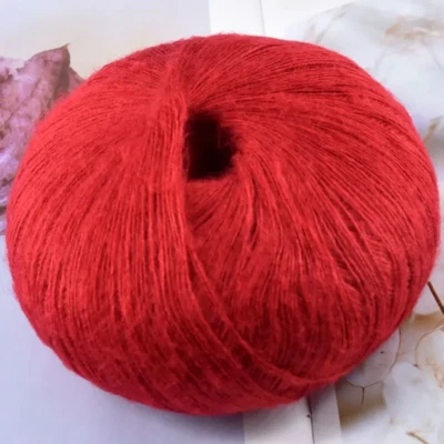 250g 5 Bälle Dünnes Mohair Garn Angora Kaschmir - Stricken Weben Häkeln Faden - Bild 1 von 4