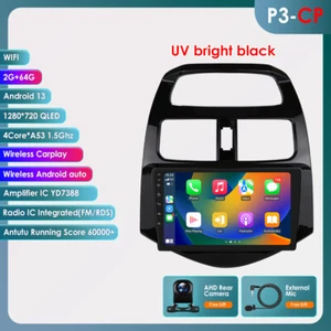 9" For Chevrolet Spark 10-15 Android13 Car Radio Stereo GPS NAV FM Carplay 2+64G - Picture 1 of 24