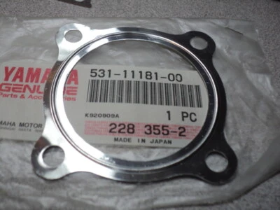1967-70 YAMAHA YL2 YLCM L5T L5TA HEAD GASKET OEM NOS 166-11181-01 531-11181-00 - Image 1 of 3