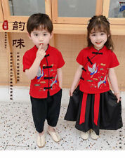 Children's Hanfu Summer Republic of China Style Tang Suit Costume Fashion Cute