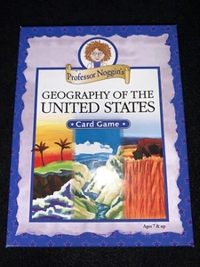 Professor Noggin's Geography of the United States Juego de Cartas por Outset edad 7 hasta - Imagen 1 de 4