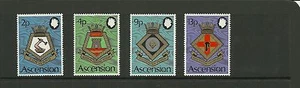 ASCENSION -SG166-169-ROYAL NAVAL CRESTS 5TH SET -MNH - Imagen 1 de 1
