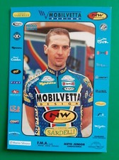 CYCLISME carte cycliste PAOLO VALOTI équipe MOBILVETTA NORTHWAVE 1999