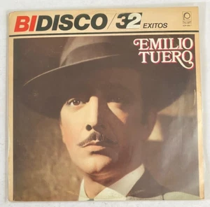 EMILIO TUERO -BI DISCO 32 EXITOS- 1984 MEXICAN DOUBLE LP, GATEFOLD - Picture 1 of 7