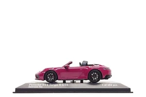 Minichamps 1:43 Porsche 911 Targa 4 GTS (992) in Ruby Star Neo - Picture 1 of 9