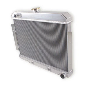For 1972-1986 Jeep CJ CJ5 CJ6 CJ7 V8 Conversion Chevy-Engine Aluminum Radiator - Imagen 1 de 14