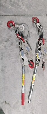 Extractor de cable lug-all 3000-10 vienen a lo largo polipasto de cabrestante 1500-3000 libras hecho en EE. UU. Foto 1 de 4