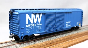 ATHEARN "Custom" Norfolk and Western N&W 50' Double Door Box Car, C8 - Picture 1 of 4