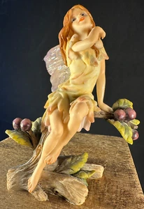 Vintage Signed 2000 Gabriella Veronese Magic Fairy Resin Collectible Figurine - Picture 1 of 11