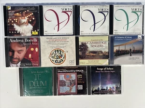 Choral Choir and Vocal Classical Music Lot of 11 CD Albums - Picture 1 of 7