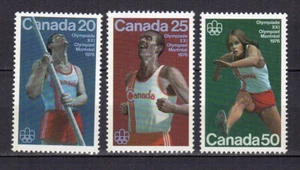 Canada 1975 Jeux Olympiques de Montréal 1976 (VII) 3 timbres MNH /TE4883d - Imagen 1 de 1