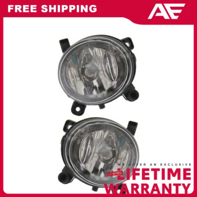 Fog Light Kit Halogen For 2008-2017 Audi Q5 A6 Quattro A4 Allroad - Image 1 of 4