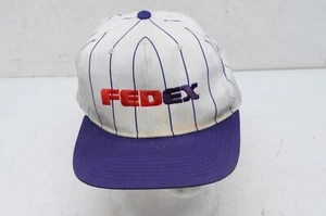 VINTAGE FedEX  Striped Hat - Picture 1 of 7