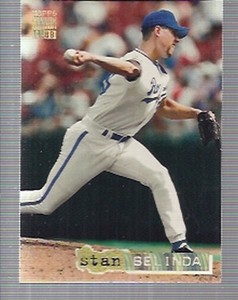 1994 Stadium Club Golden Rainbow Royals Baseball Card #8 Stan Belinda