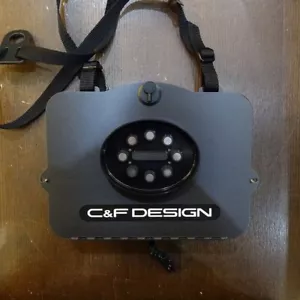 C&F DESIGN Universal System Chest Storage Fly Tippet Fishing CFA-830 Black New - Picture 1 of 11