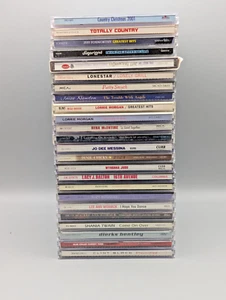 Country 24 CD Lot Bulk Dixie Chicks Cline Twain Womack Judd McEntire Lonestar - Picture 1 of 7