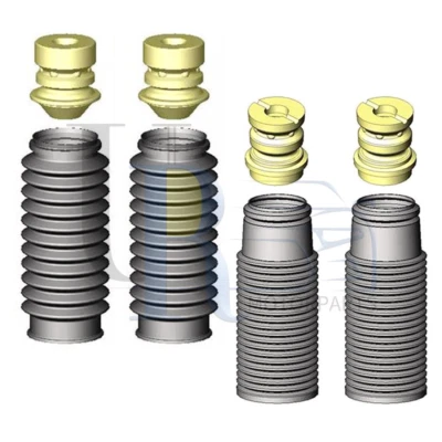 Fuelle de puntal de suspensión delantera trasera KYB 4 piezas para Mazda MX-5 Miata 2006-2014 2015 Foto 1 de 3