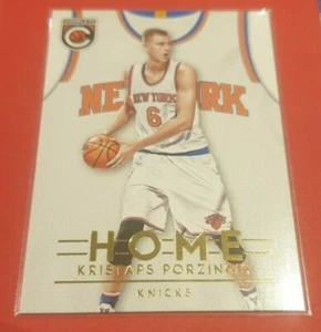 2016-17 Panini Complete Home/Away Kristpas Porzingis Home Card - New York Knicks - Bild 1 von 1