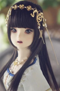 1/3 BJD Puppe Glückliche Wolken Haarband/Halskette Schmuck nur für DD Zubehör - Bild 1 von 11