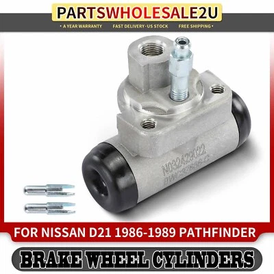 Cilindro de roda de freio a tambor traseiro esquerdo ou direito para Nissan D21 1986 1987-1989 - Imagem 1 de 4