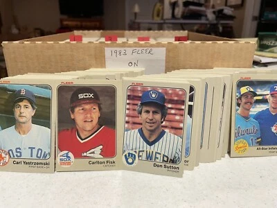 1983 Fleer Baseball Cards Complete Your Set U Pick #'s 400-600 - Image 1 of 3