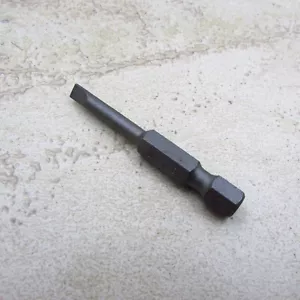 Advance Mfg. Hex Power Drive Bit 3F-4R Slotted, 1-15/16" Long, USA Made - Bild 1 von 4