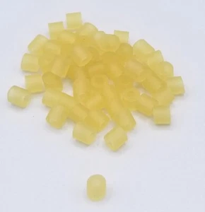 Jig Rock Kragen/Buzz Köder Kragen - 2 mm, 4 mm oder 6 mm, 50 oder 100 Bernstein. Aus USA - Bild 1 von 3