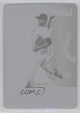 2011 Leaf Valiant Printing Plate Magenta 1/1 Manny Banuelos #VA-MB2 0t3