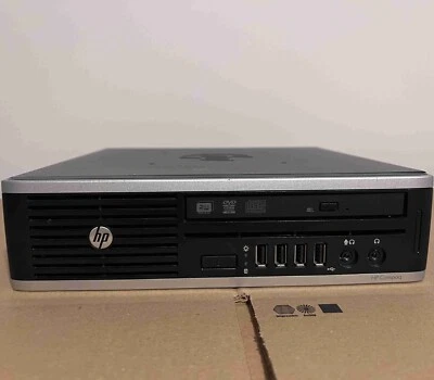 HP Compaq Elite 8300 USDT Desktop PC Core i3 8GB RAM 128GB SSD Win 11 | WiFi - Image 1 of 4