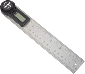 TREND 7In Righello Digitale Angolo Finder DAR/200 Acciaio Inox Righello di Misura Nuovo - Foto 1 di 4