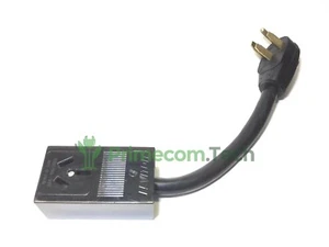 WELDER 3PRONG 10-50R RECEPTACLE 4PIN NEMA 14-50P RANGE PLUG POWER CORD ADAPTER - Imagen 1 de 5