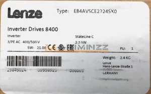 1PC NEW LENZE inverter E84AVSCE2224SX0 #W9 - Bild 1 von 4