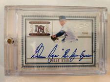 2012 Panini Playoff Prime Cuts Notable Nicknames Nolan  Ryan Auto IAP-N LE 14/25