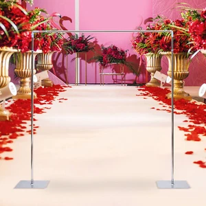 10ft x 10ft Backdrop Stand Pipe Kit Heavy Duty Wedding Back Adjustable Stand - Picture 1 of 13